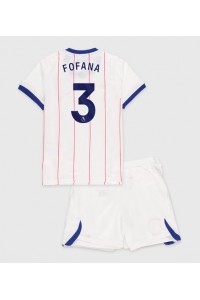 Chelsea Wesley Fofana #3 Jalkapallovaatteet Lasten Kolmas peliasu 2026-27 Lyhythihainen (+ Lyhyet housut)